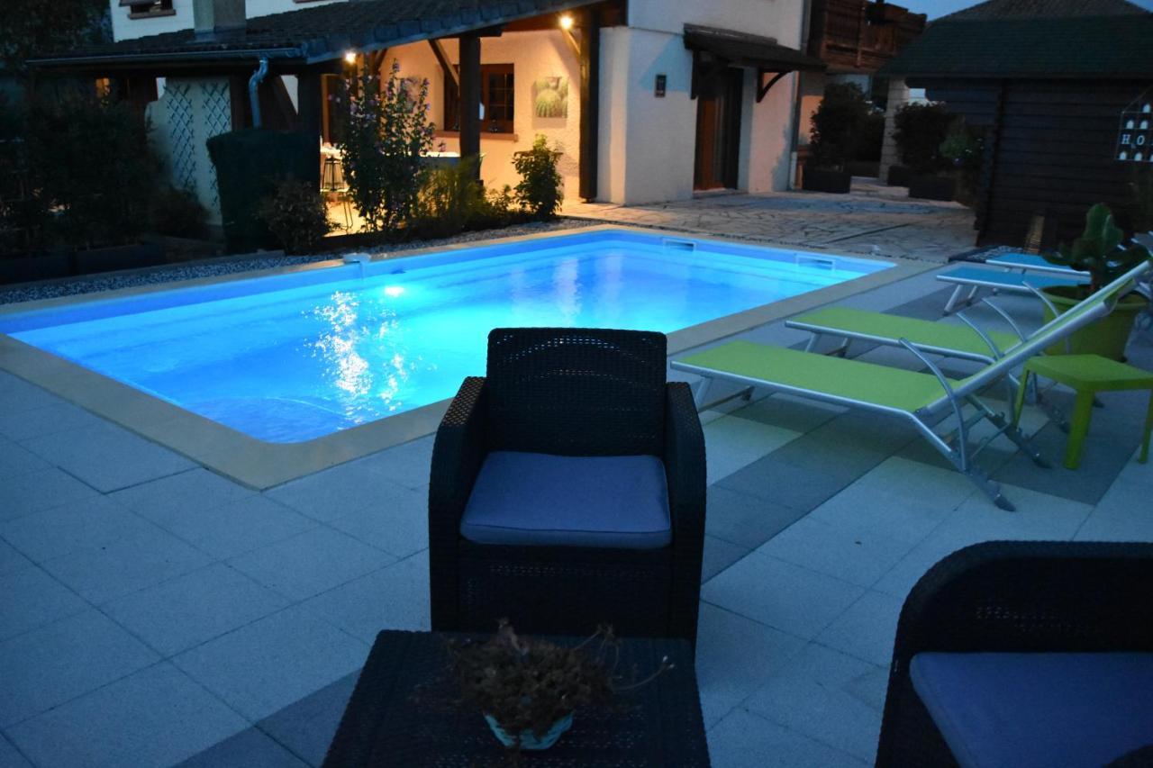 Chambres D'Hotes Le Chalet Moussey  Bagian luar foto